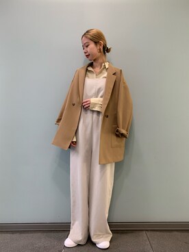 光紗さん（レディース・157cm）の春コーディネート