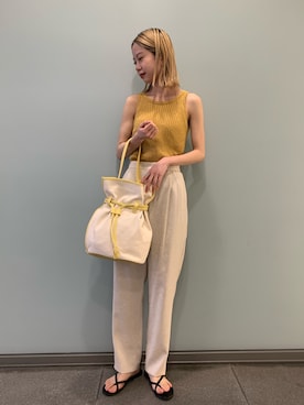 光紗さん（レディース・157cm）の春コーディネート