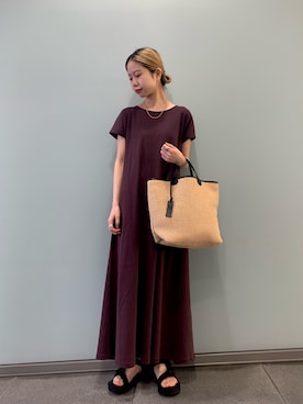 「URBAN RESEARCH ROSSO WOMEN（アーバンリサーチ　ロッソ）のアイテム（ワンピース/ドレス）」を使った、光紗さん（レディース・157cm）の春コーディネート