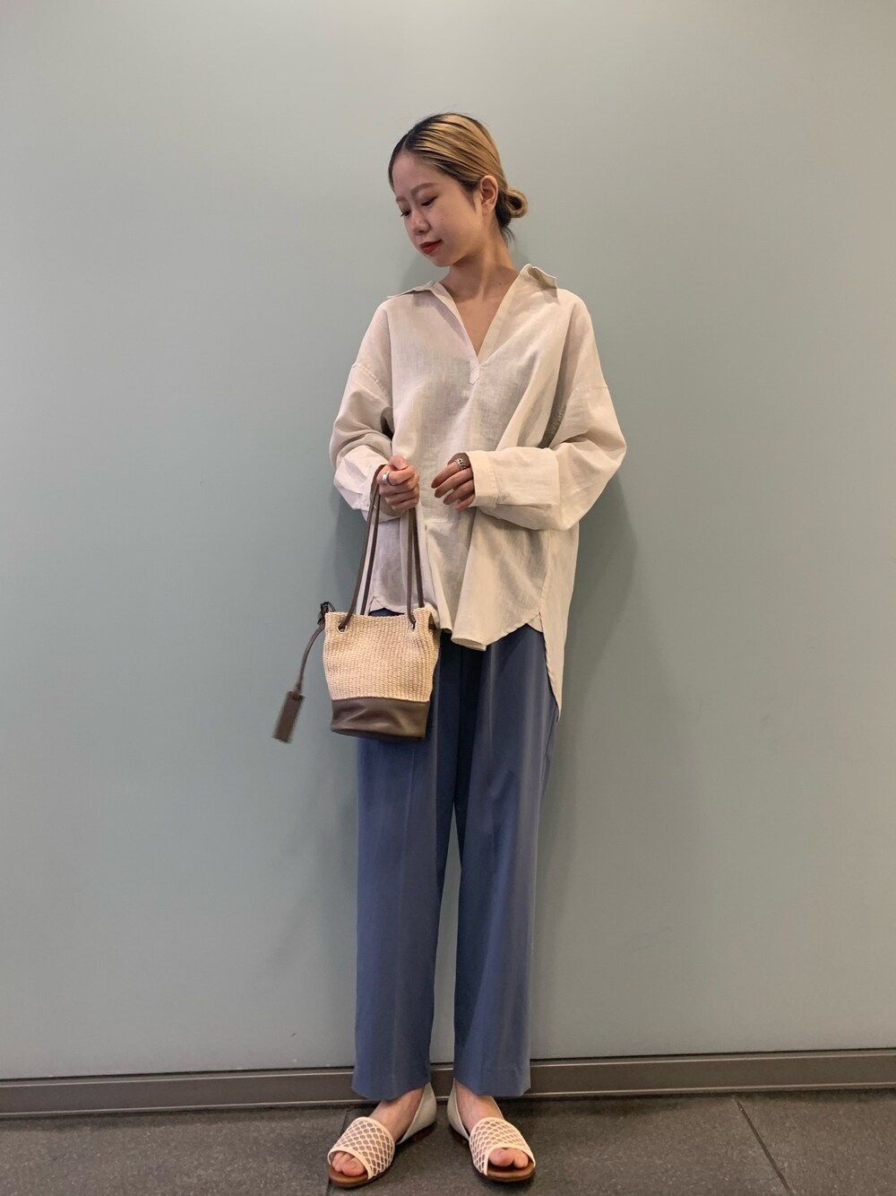 URBAN RESEARCH（アーバンリサーチ）の「高機能リネンスキッパーシャツ