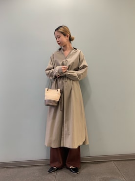 「marco masi（マルコマージ）のアイテム」を使った、光紗さん（レディース・157cm）の春コーディネート