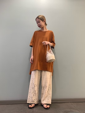 光紗さん（レディース・157cm）の夏コーディネート