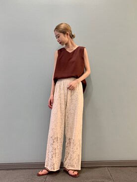 光紗さん(レディース・157cm)の夏コーディネート