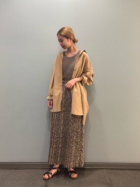 光紗さん（レディース・157cm）の夏コーディネート