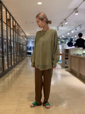 光紗さん（レディース・157cm）の夏コーディネート