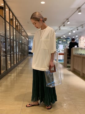 光紗さん（レディース・157cm）の夏コーディネート