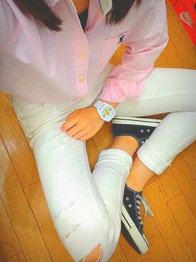 t . manaさん(レディース・155cm)の春コーディネート