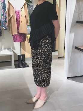「手洗いＯＫ」｜ELENDEEKさん（レディース・165cm）の夏コーディネート
