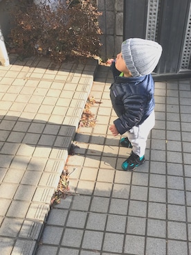 dannyさん（キッズ・70cm）の冬コーディネート