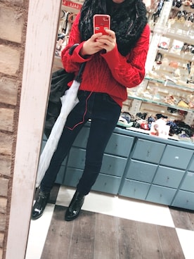 牛尾真由華さん（レディース・153cm）の秋コーディネート