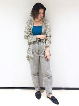 「店頭コーデ」｜juraさん（レディース・158cm）の夏コーディネート