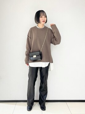 juraさん（レディース・158cm）の冬コーディネート