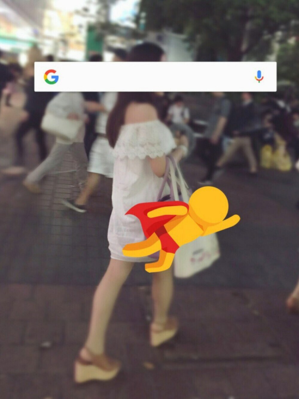 「夏コーデ、オフショル、サボ、レースワンピース、05010125、オフショルワンピース」｜「ZARAのアイテム（ワンピース、ホワイト系）」を使った、lenさん（レディース・154cm）の春コーディネートの1枚目の写真