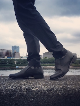 「JIL SANDER（ジルサンダー）のアイテム」を使った、RAYANさん（メンズ・176cm）の秋コーディネート
