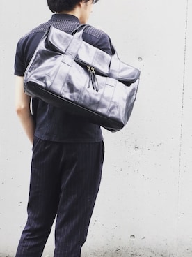 「JIL SANDER（ジルサンダー）のアイテム」を使った、RAYANさん（メンズ・176cm）の秋コーディネート