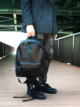 「MARTIN MARGIELA（マルタンマルジェラ）のアイテム」を使った、RAYANさん（メンズ・176cm）の春コーディネート