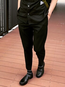 「JIL SANDER（ジルサンダー）のアイテム」を使った、RAYANさん（メンズ・176cm）の夏コーディネート