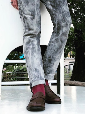 「MARTIN MARGIELA（マルタンマルジェラ）のアイテム」を使った、RAYANさん（メンズ・176cm）の夏コーディネート
