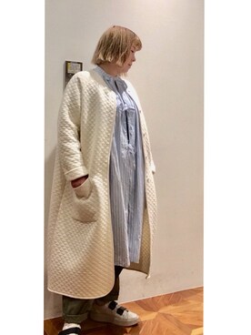 ジャケット アウターを使った チャイナワンピース の人気ファッションコーディネート Wear