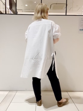 「PUAL CE CIN（ピュアルセシン）のアイテム（チュニック）」を使った、pualkisakoさん（レディース・152cm）の夏コーディネート