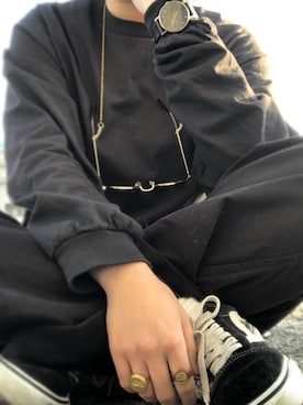 チャッキーさん（レディース・159cm）の冬コーディネート