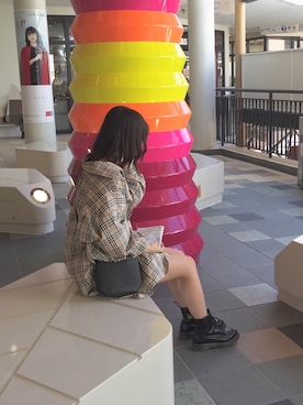 「ohotoro」｜「アイテム（ブーツ）」を使った、yunaさん（レディース・157cm）の秋コーディネート