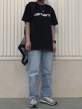 「ハイテクスニーカー」｜yunaさん（レディース・156cm・20代）の夏コーディネート