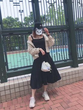 尾尾ʕ•ᴥ•ʔさん(レディース・160cm)の春コーディネート