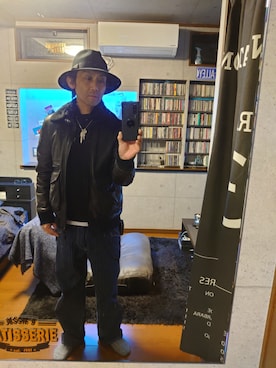 RA$H-KOOさん（メンズ・174cm）の冬コーディネート