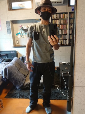 RA$H-KOOさん（メンズ・174cm）の夏コーディネート