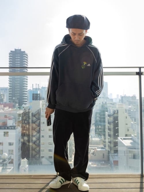 takahiro kawashima|adidasのパーカーを使ったコーディネート - WEAR 当店売れ筋入荷 takahiro kawashima スウェット M パンツ L パーカー その他