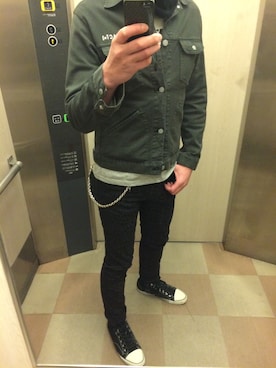 Tさん（メンズ・181cm）の冬コーディネート