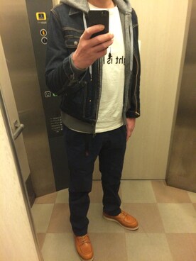 Tさん（メンズ・181cm）の冬コーディネート