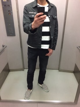 Tさん(メンズ・181cm)の春コーディネート