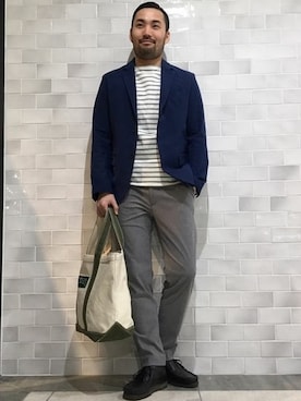 「hawaii」｜「アイテム（ジャケット/アウター）」を使った、yoshihikoさん（メンズ・173cm）の冬コーディネート