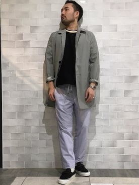 「KANTIAN」｜yoshihikoさん（メンズ・173cm）の春コーディネート