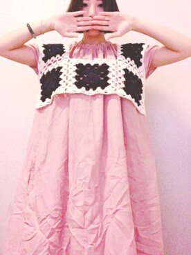 「BEAMS（ビームス）のアイテム（その他トップス）」を使った、AMBERさん（レディース・158cm）の秋コーディネート