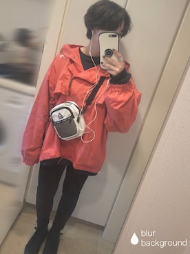 「HEAD（ヘッド）のアイテム（ジャケット/アウター）」を使った、ponさん（レディース・151cm）の冬コーディネート