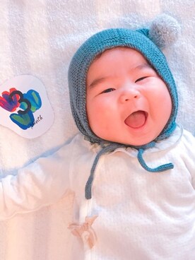 「平成最後のWEARISTAセンバツ」｜ほっぺくんさん（キッズ・70cm）の春コーディネート