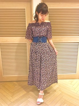 Mikuさん（レディース・161cm）の夏コーディネート