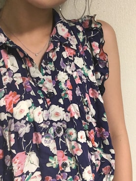 「Lily Brown」｜Mikuさん（レディース・161cm）の夏コーディネート