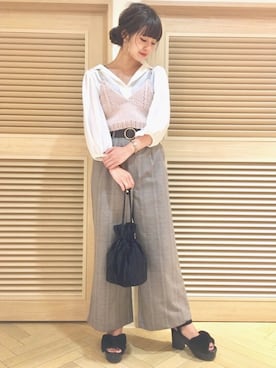 Mikuさん（レディース・161cm）の夏コーディネート