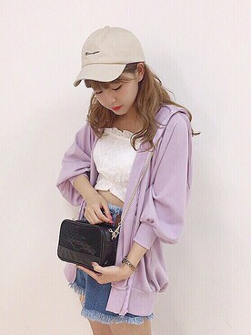 Mikuさん（レディース・161cm）の春コーディネート