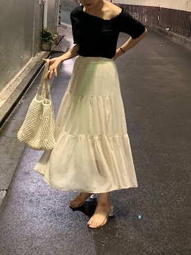 Mikuさん（レディース・160cm）の夏コーディネート