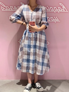 Mikuさん(レディース・161cm)の夏コーディネート