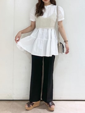 Mikuさん（レディース・162cm）の夏コーディネート