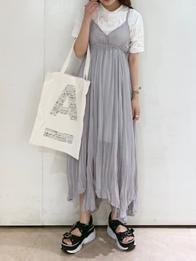 Mikuさん（レディース・162cm）の夏コーディネート