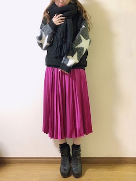 K©︎さん（レディース・156cm）の冬コーディネート