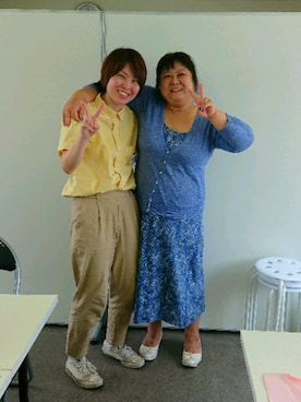「アイテム（パンプス、ホワイト系）」を使った、かおりんさん（レディース・156cm）の夏コーディネート