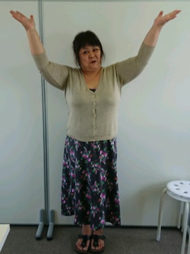 「BACK NUMBER（バックナンバー）のアイテム（ビーチサンダル）」を使った、かおりんさん（レディース・156cm）の夏コーディネート